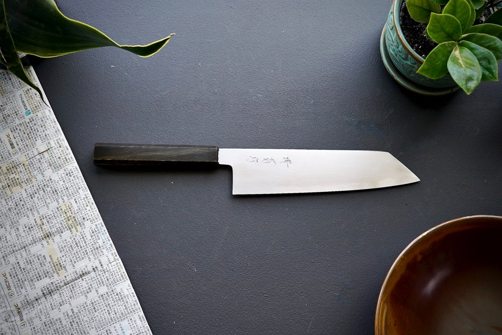 Sakai Kikumori Asagiri Kiritsuke Gyuto 225mm - Thecooksedge