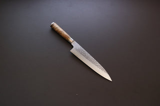 Takeshi Saji R2 Quince Handle Gyuto 210mm - Thecooksedge