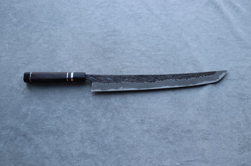 Kisuke Manaka Sujihiki Sakimaru 350mm - Thecooksedge