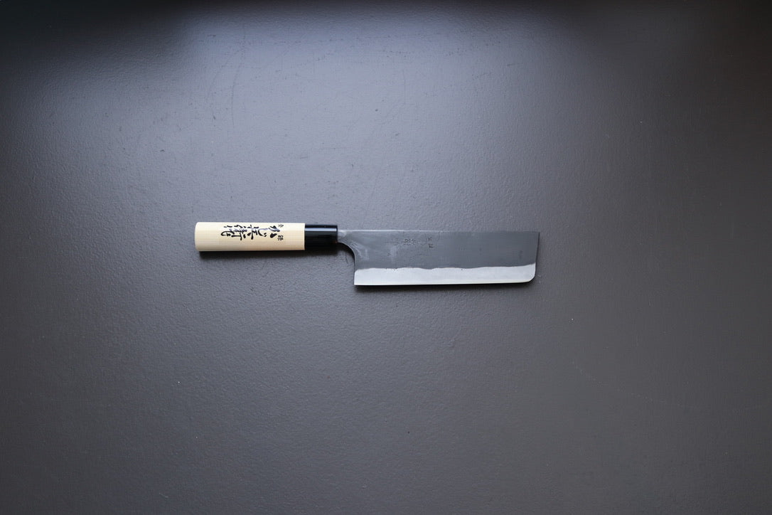 Kaji-bei Kurouchi Nakiri 165mm - Thecooksedge