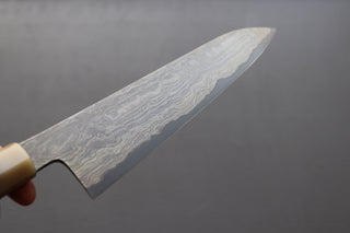 Nigara Hamono Blue2 Wrought Iron Clad Damascus Gyuto 270mm - Thecooksedge