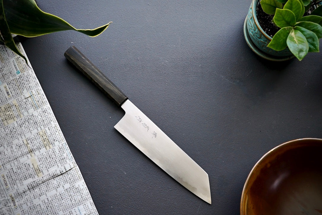 Sakai Kikumori Asagiri Kiritsuke Gyuto 225mm - Thecooksedge