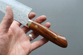 Yoshihiro Yauji Blue #2 Damascus Gyuto 210mm - Thecooksedge
