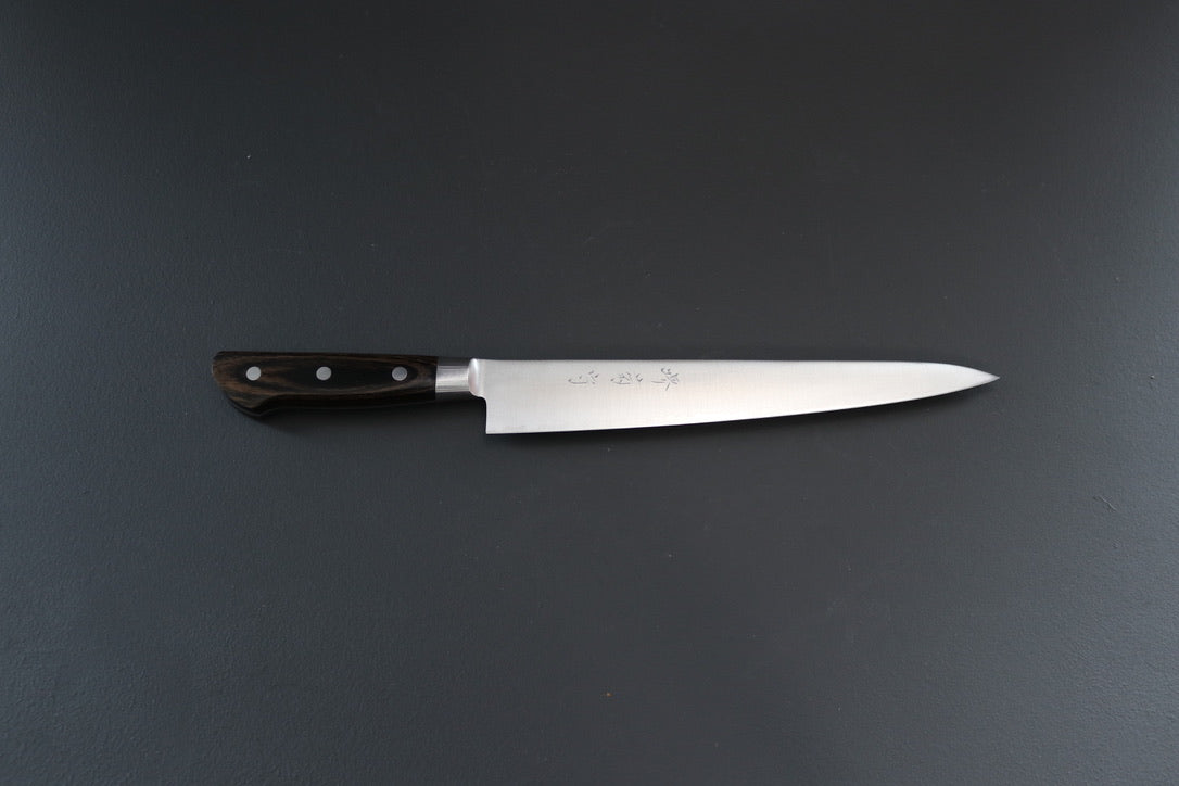 Sakai Kikumori SG2 Western Series Sujihiki 240mm - Thecooksedge