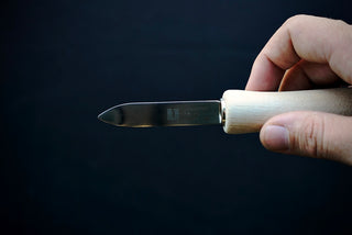 R.Murphy New Haven wood handle oyster knife - Thecooksedge