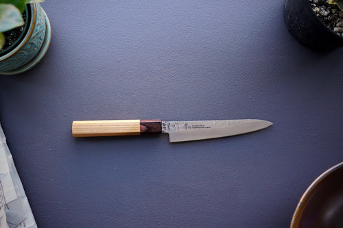 Sakai Takayuki 33 Layer Damascus Wa Petty 150mm - Thecooksedge