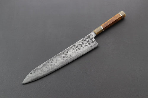 Nigara Hamono Fantasy Aogami#2 Gyuto 330mm - Thecooksedge