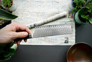 Hayabusa Damascus HAP40 Nakiri 165mm - Thecooksedge