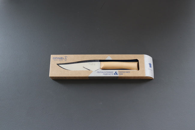 Opinel Cheese Knife & Fork - Thecooksedge