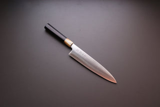 Sukenari ZDP189 Migaki Gyuto 240mm w/Ebony Handle - Thecooksedge