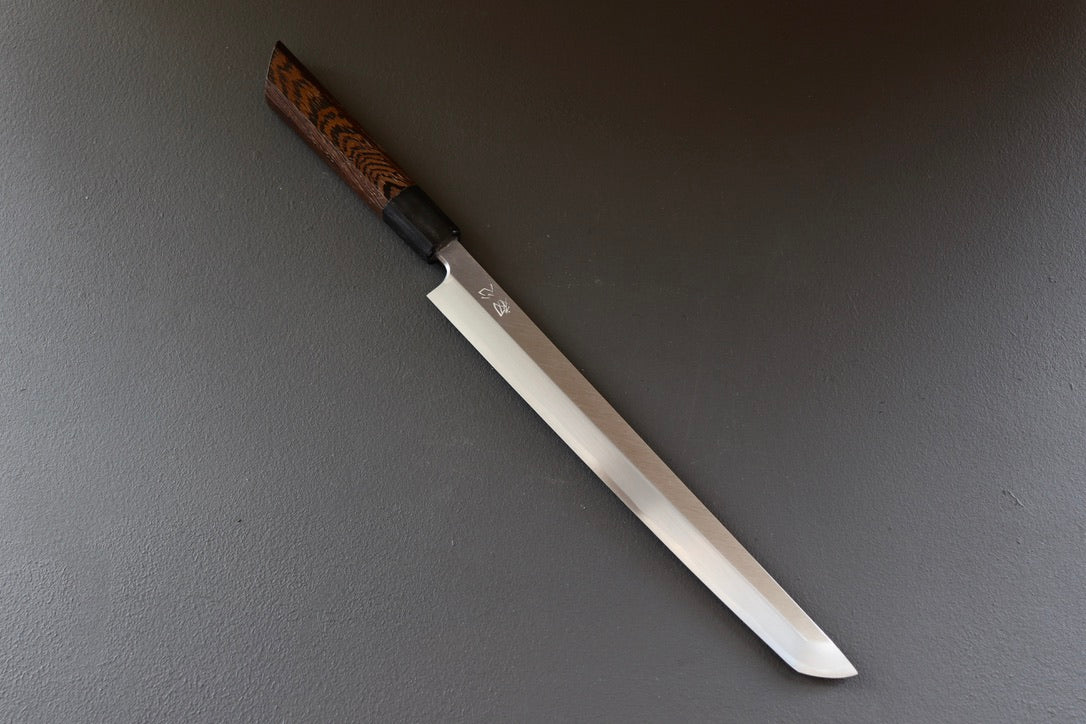 Hatsukokoro Shirosagi Sakimaru Yanagiba 270mm - Thecooksedge