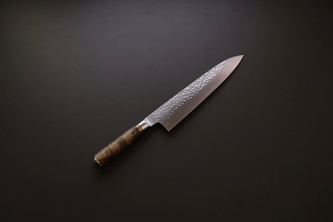 Takeshi Saji R2 Quince Handle Gyuto 240mm - Thecooksedge