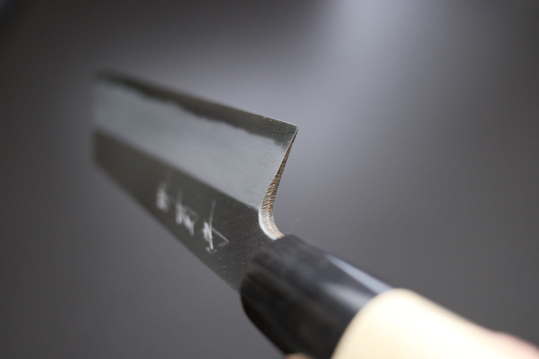Sakai Kikumori x Yoshikazu Tanaka Gokujyo Mukimono 180mm - Thecooksedge