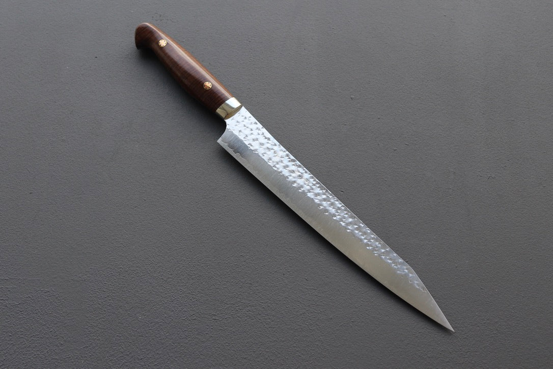 Yu Kurosaki Senko Sujihiki 240mm Western Ironwood - Thecooksedge