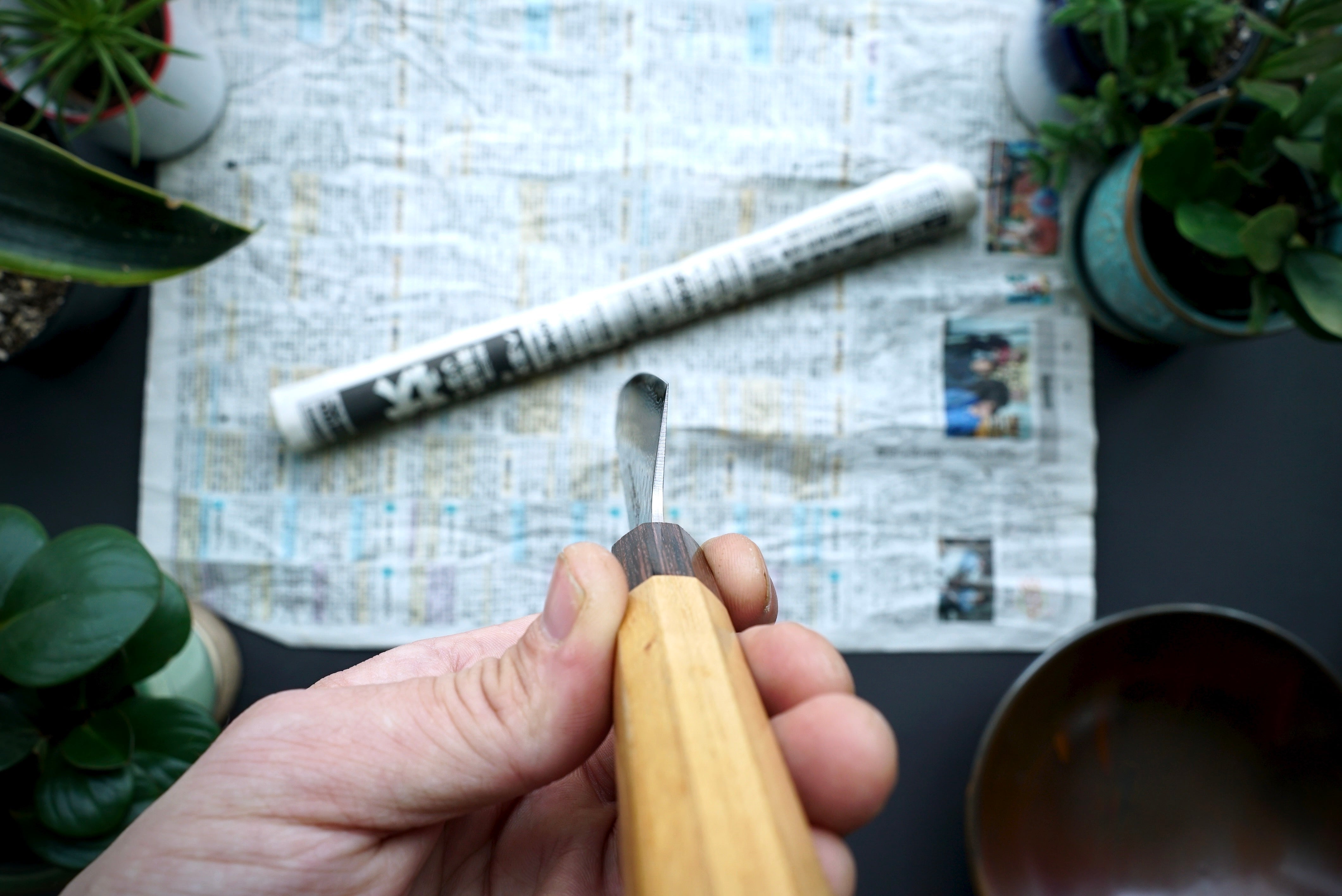 Sakai Takayuki 33 Layer Damascus Honesuki 180mm - Thecooksedge