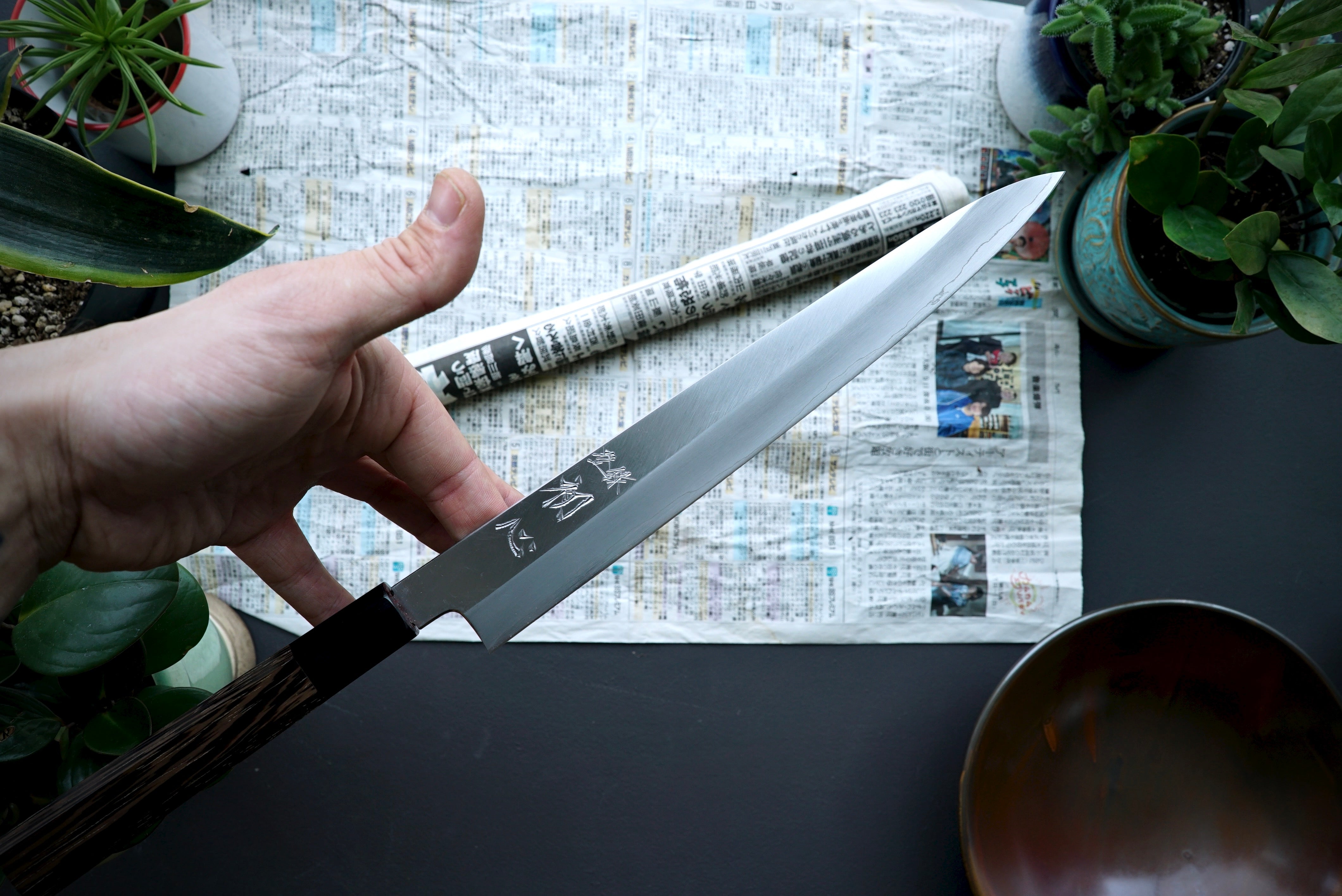 Nakagawa Hamono Silver 3 Sujihiki 270mm - Thecooksedge