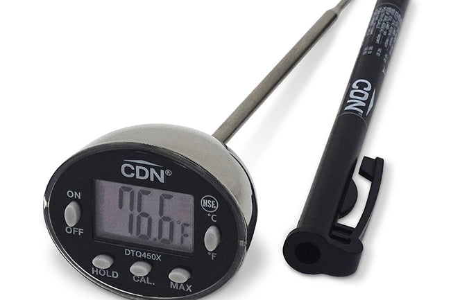 CDN Therm Digital ProAccurate QuickRead Black - Thecooksedge
