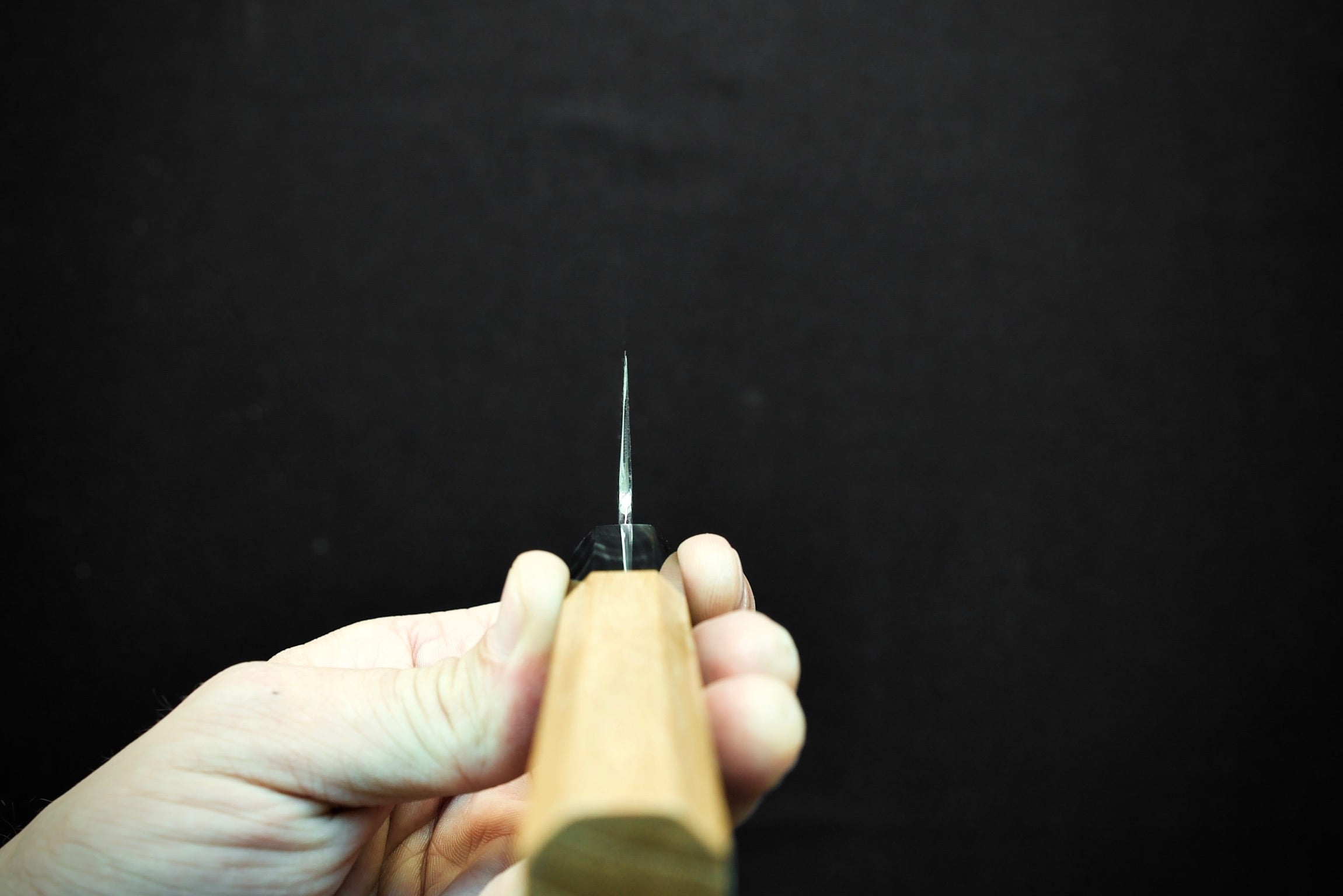 Nakagawa Hamono Ginsan Santoku 180mm - Thecooksedge