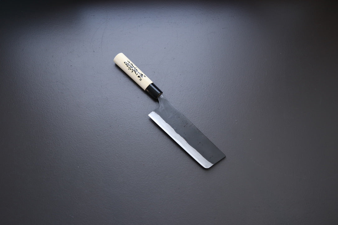 Kaji-bei Kurouchi Nakiri 165mm - Thecooksedge