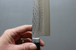 Masutani VG10 Tsuchime Santoku 170mm - Thecooksedge