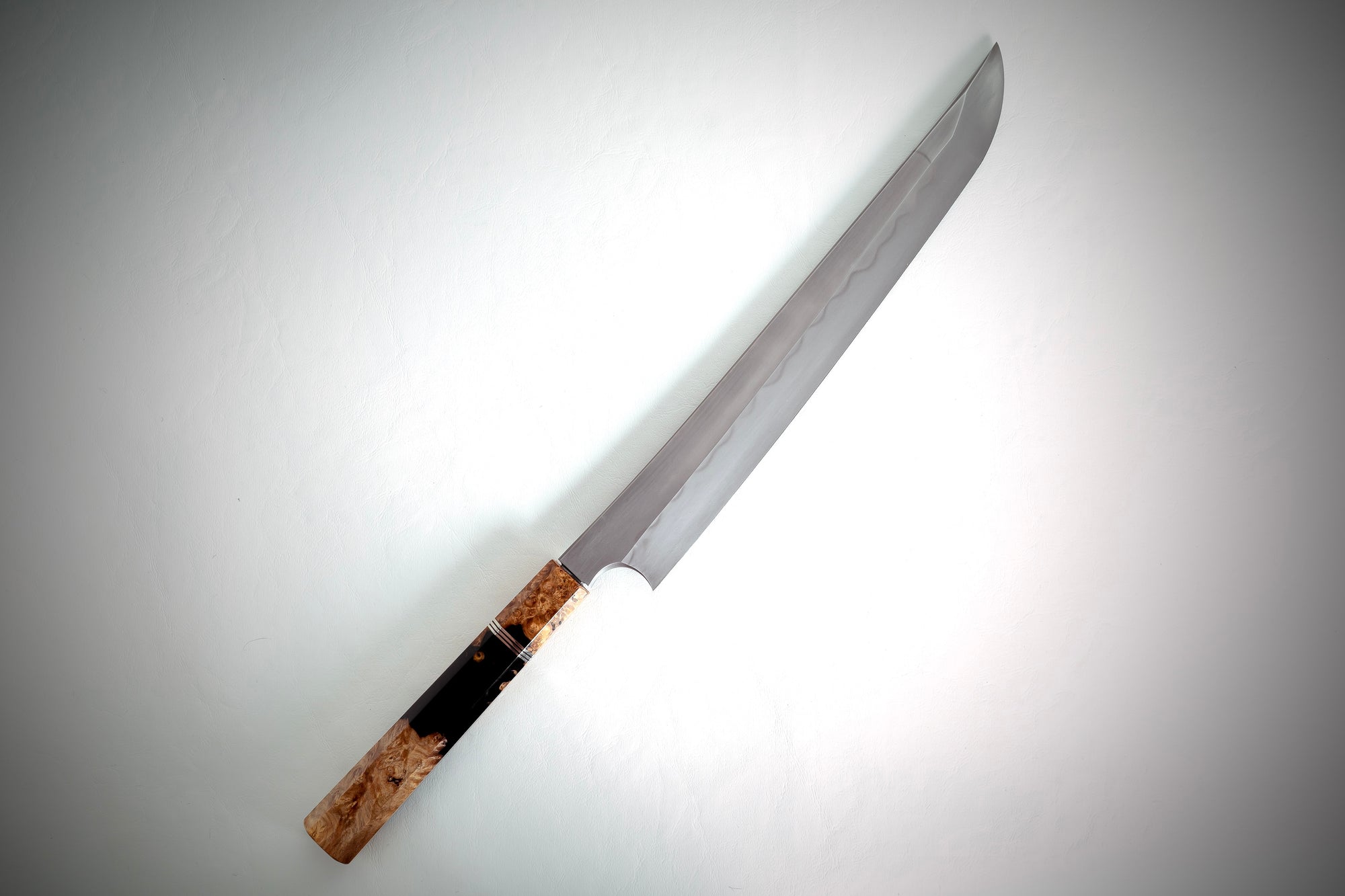 Nigara Hamono Blue #2 Honyaki Sakimaru Yanagiba 300mm - Thecooksedge