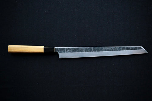 Shirasagi Kurouchi Kiritsuke Yanagiba 300mm - Thecooksedge