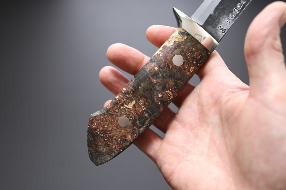 Takeda NAS Special Sheath hunting knife 120mm - Thecooksedge