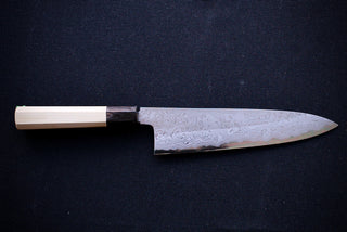 Yoshikazu Tanaka White#1 Damascus Gyuto 210mm - Thecooksedge