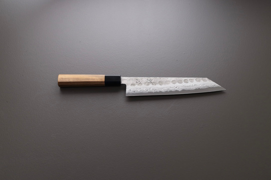 Hatsukokoro Inazuma AS Damascus Kiritsuke 240mm - Thecooksedge
