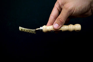 Small Japanese Brass Fish Scaler - Thecooksedge