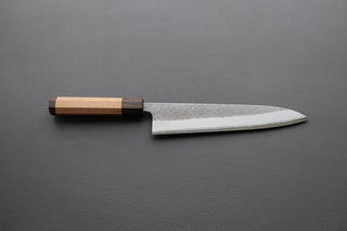 Yoshikane White #2 Kurouchi Tuschime Gyuto 240mm - Thecooksedge