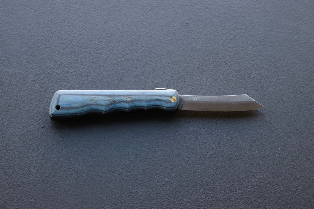 Woody VG10 Higonokami - Thecooksedge