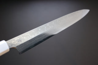 Yauji Yoshihiro Damascus Yanagiba 300mm - Thecooksedge