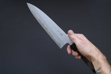 Yoshikazu Tanaka White #1 Damascus Gyuto 260mm - Thecooksedge