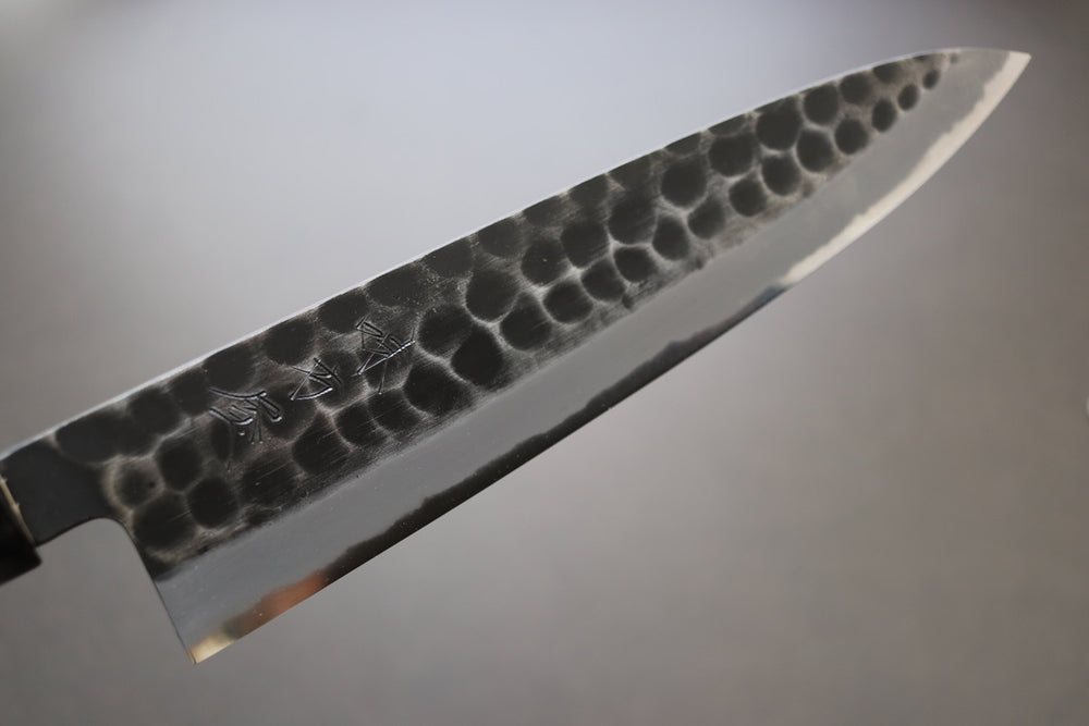Mutsumi Hinoura Kurouchi tsuchime Gyuto 240mm - Thecooksedge