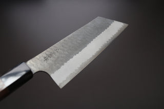 Nigara Hamono Kurouchi SG2 Nakiri 180mm - Thecooksedge