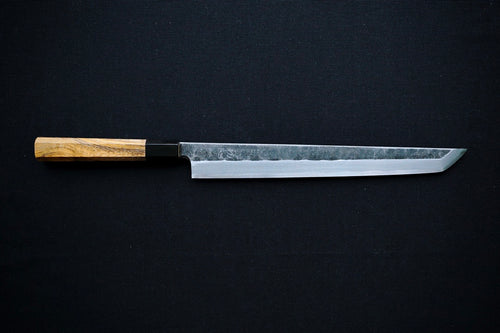 Shirasagi Kurouchi Sakimaru Yanagiba 300mm - Thecooksedge
