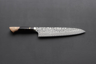 Yoshimi Kato SG2 Damascus Gyuto 240mm - Thecooksedge
