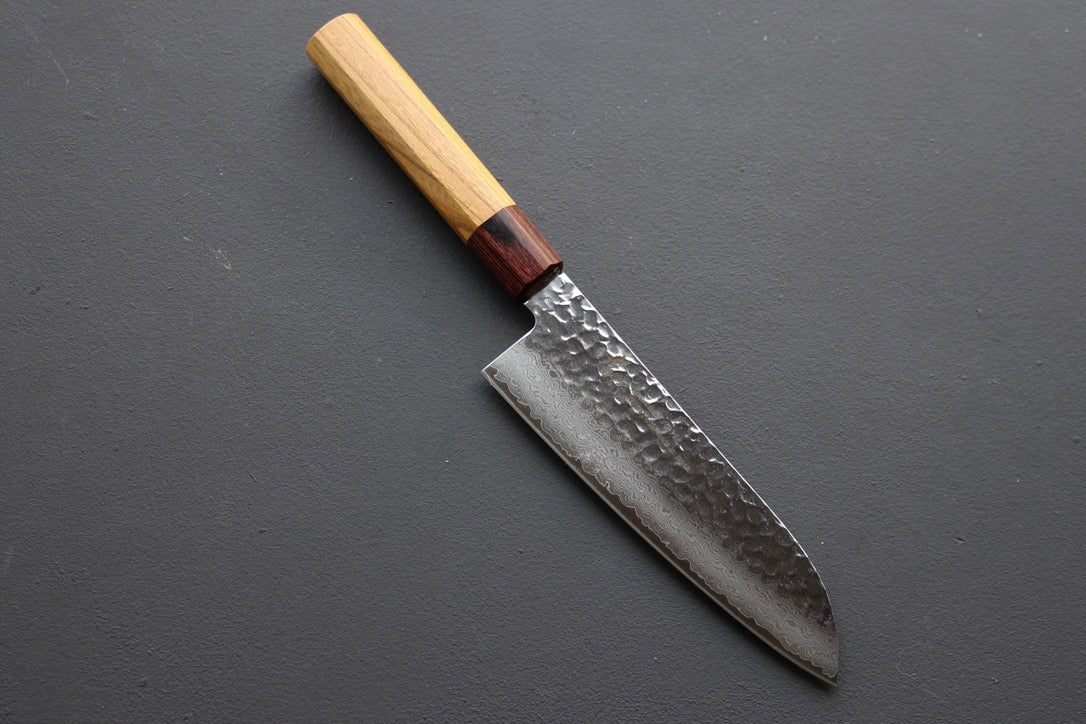 Sakai Takayuki 33 Layer Damascus Wa Santoku 170mm - Thecooksedge
