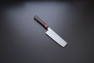 Shigeki Tanaka Nashiji Nakiri 165mm - Thecooksedge