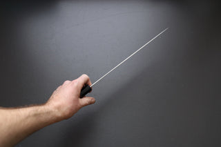 Yoshimi Kato Ginsan Nashiji Sujihiki 270mm - Thecooksedge