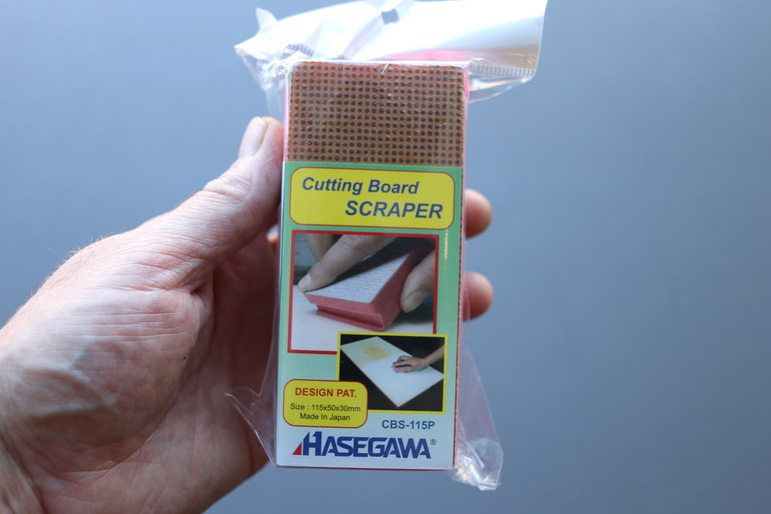 Hasegawa Cutting Board Scraper CBS-115P - Thecooksedge