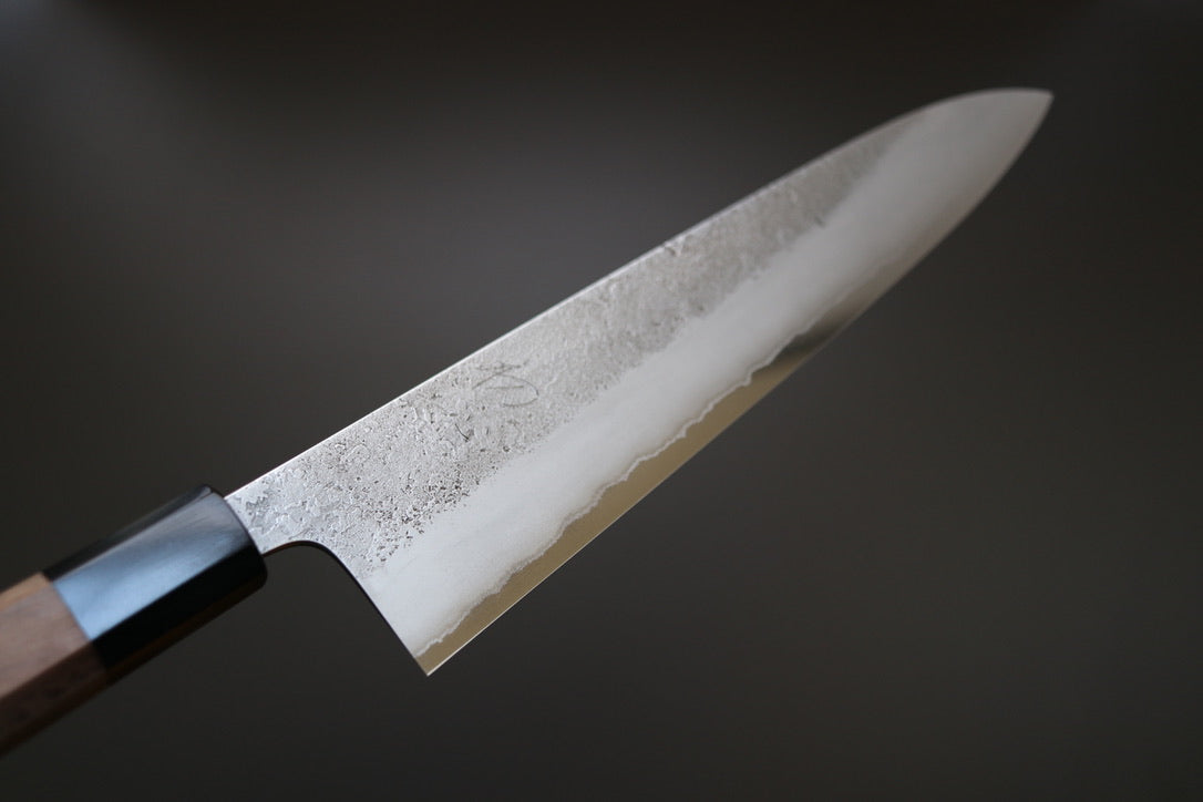Yoshikane Nashiji White 2 Gyuto 240mm - Thecooksedge
