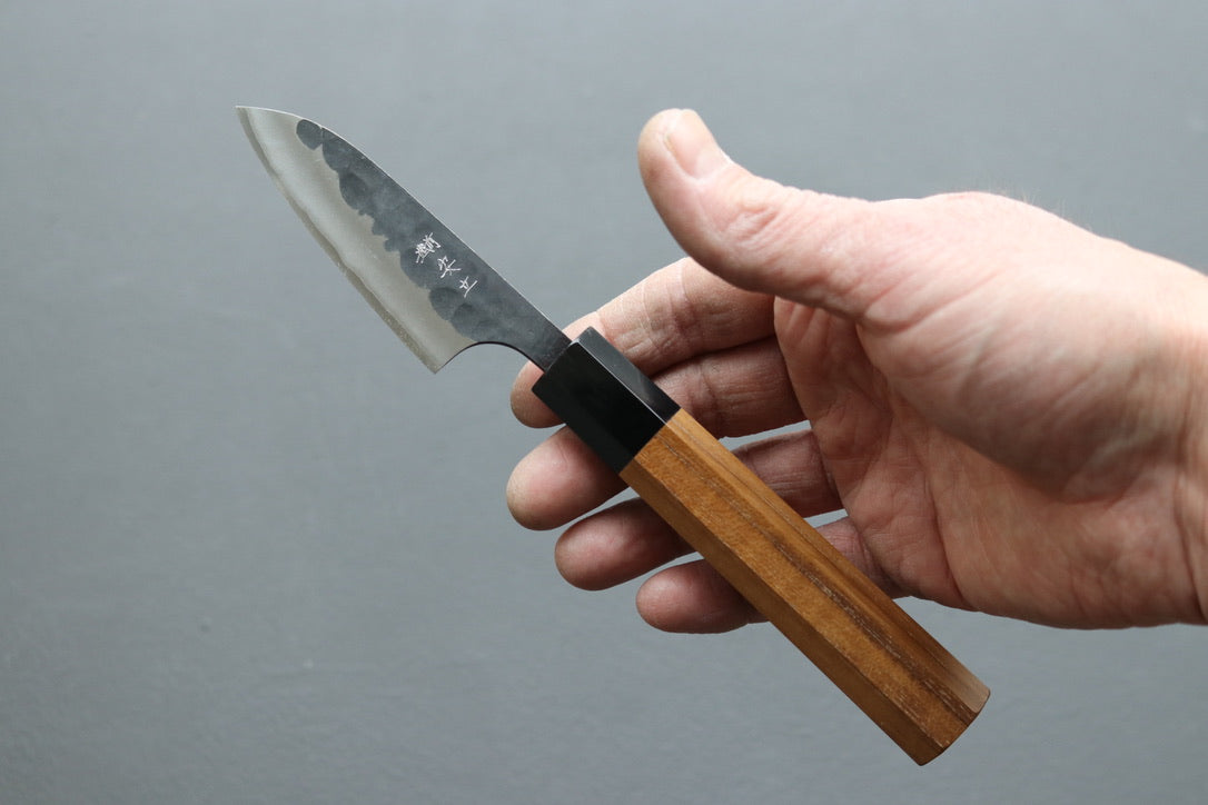 Anryu AS Kurouchi Tsuchime Petty 75mm - Thecooksedge