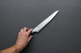 Sakai Takayuki 33 Layer Damascus Sujihiki 240mm - Thecooksedge