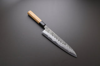 Hatsukokoro Inazuma AS Damascus Gyuto 240mm - Thecooksedge