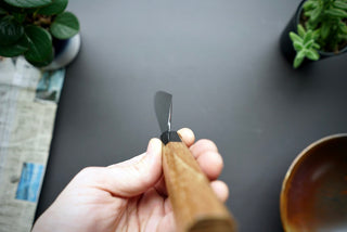 Nakagawa x Myojin Blue #1 Damascus Gyuto 210mm - Thecooksedge