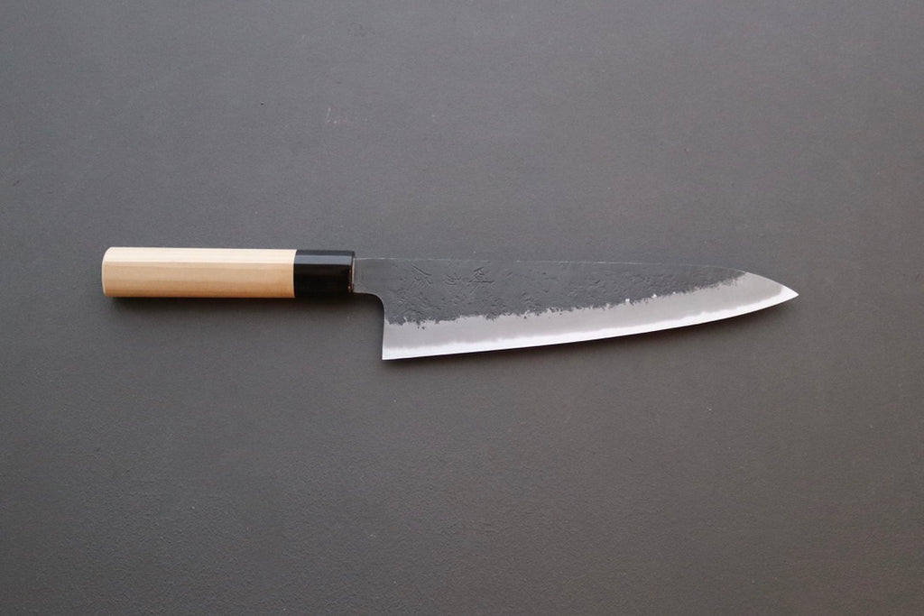 Mutsumi Hinoura Kurouchi Gyuto 210mm - Thecooksedge