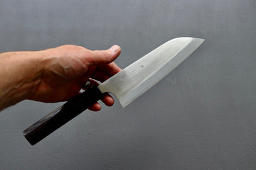 Kaji-bei Migaki Santoku 165mm - Thecooksedge