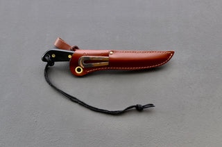 Grohmann #3 Boat, Army or Yachtsman Knife W/Micarta Handle - Thecooksedge